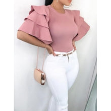 Load image into Gallery viewer, Pretty In Pink Blouse - Plus size available