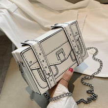 Load image into Gallery viewer, Chain Strap Messenger Bag