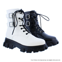 Load image into Gallery viewer, Black Combat Boot